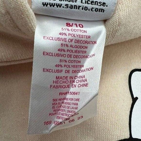 Sanrio Hello Kitty Girls Hoodie Sweatshirt Size 8/10 Kids - Picture 6 of 6